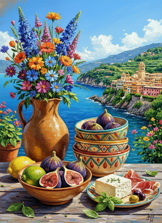 Cinque Terre Feast (80 Colors)