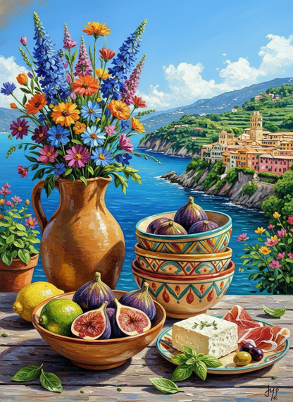 Cinque Terre Feast (120 Colors)