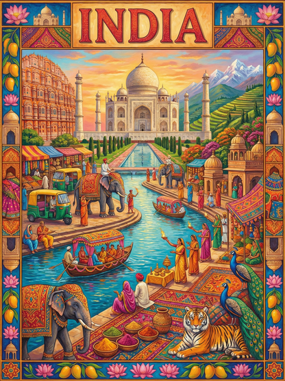 India Eternal Splendor (80 Colors)