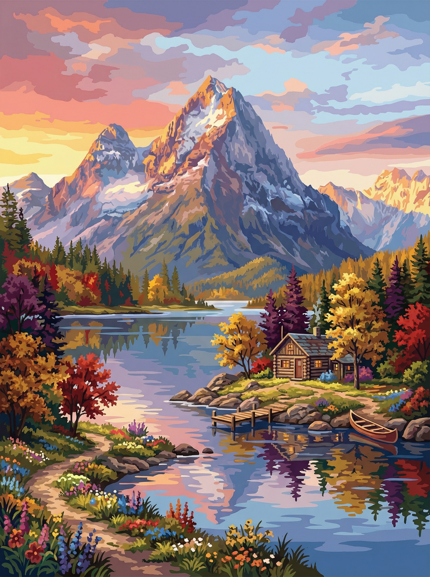 Alpine Reflections Retreat (120 Colors)