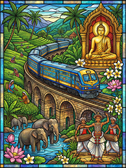 Sacred Passage of Lanka (120 Colors)