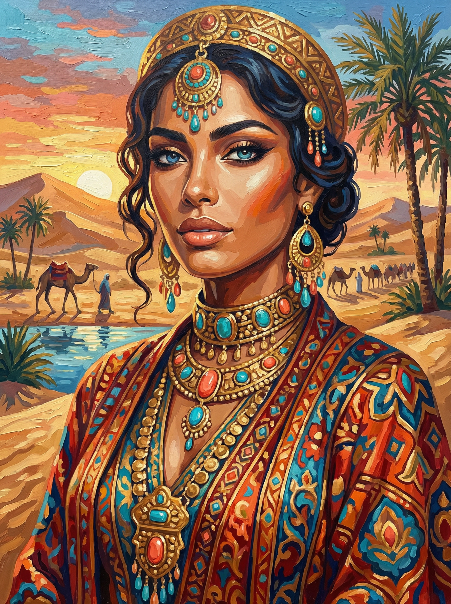 Desert Jewel at Dusk (120 Colors)
