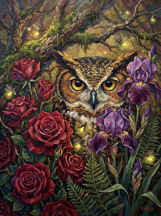 Midnight Garden Owl (120 Colors)
