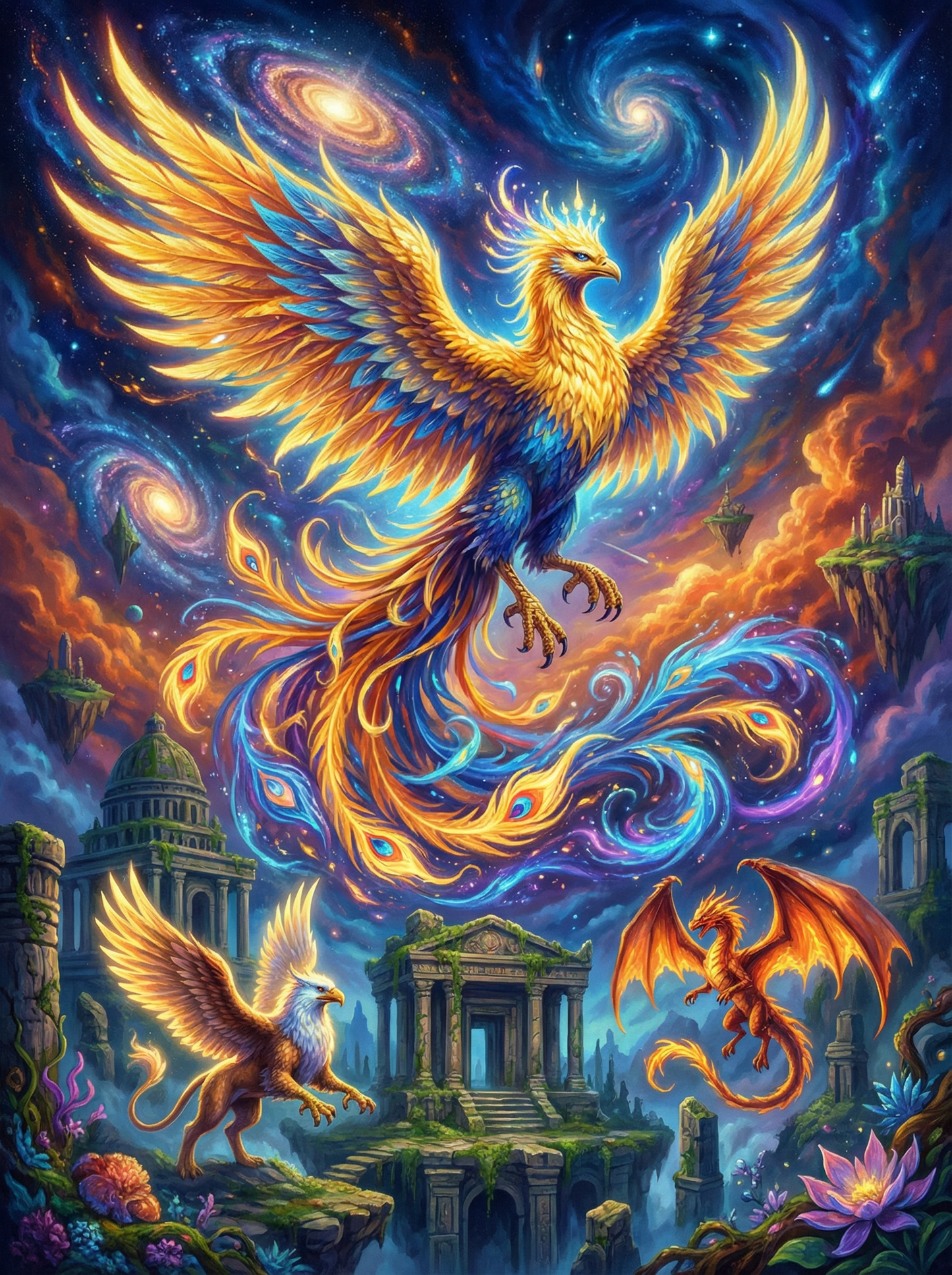 Celestial Phoenix Ascension (120 Colors)