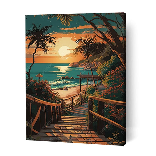 Paradise at Sunset