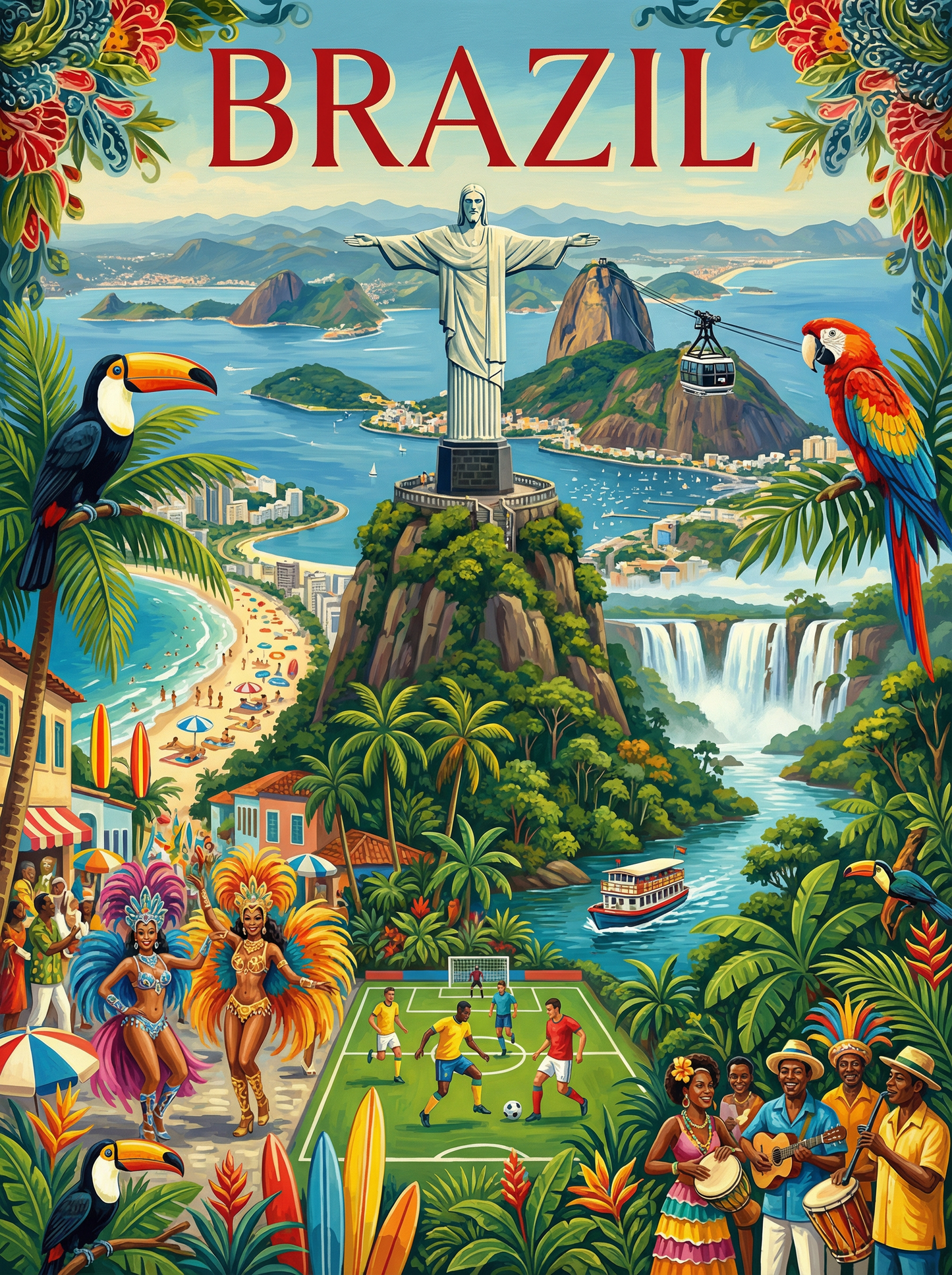 Brazil Carnival Spirit (120 Colors)