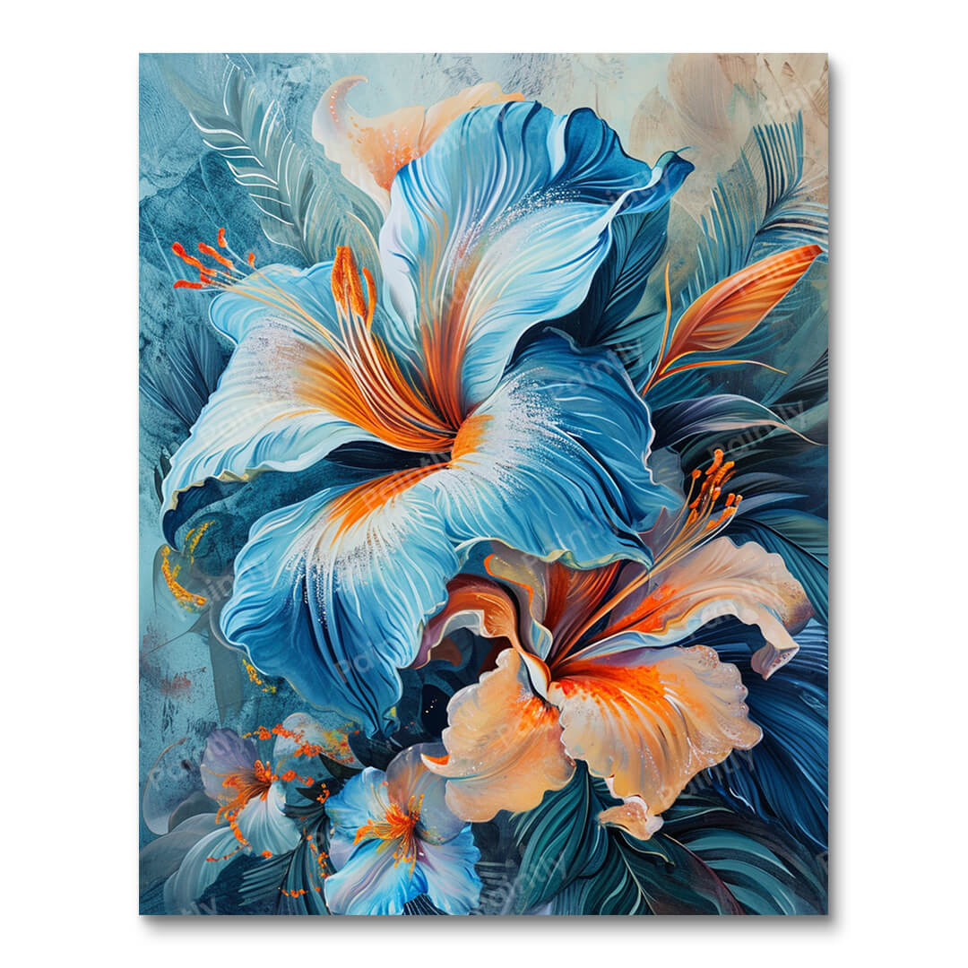 Blue Blossoms II