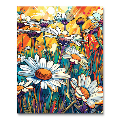 Comic Daisy Carnival