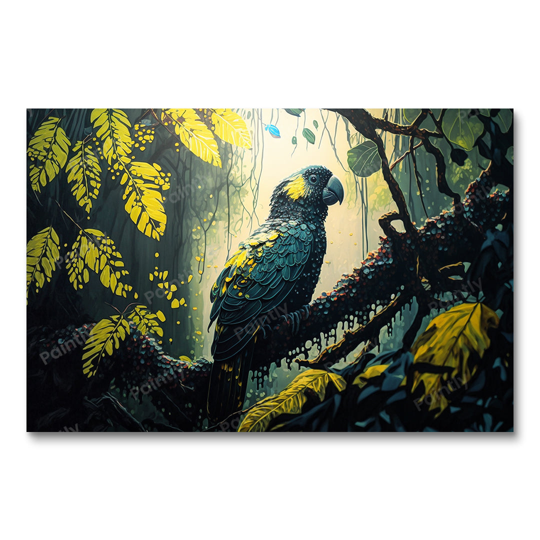Matte Black Cockatoo XI