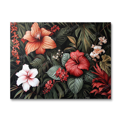 Fabric Blooms II