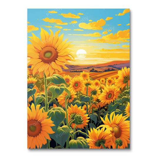 Golden Sunflower Bliss