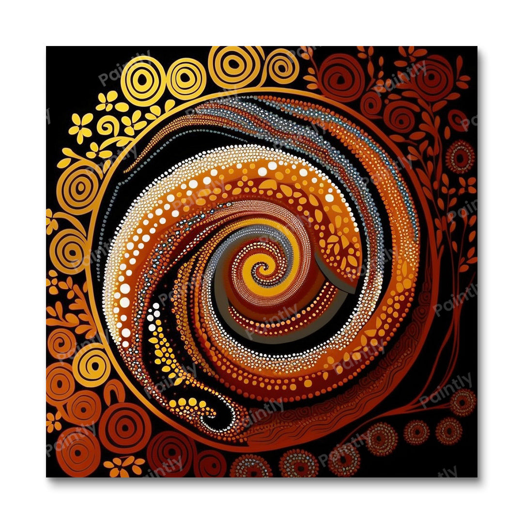 Aboriginal Design IX