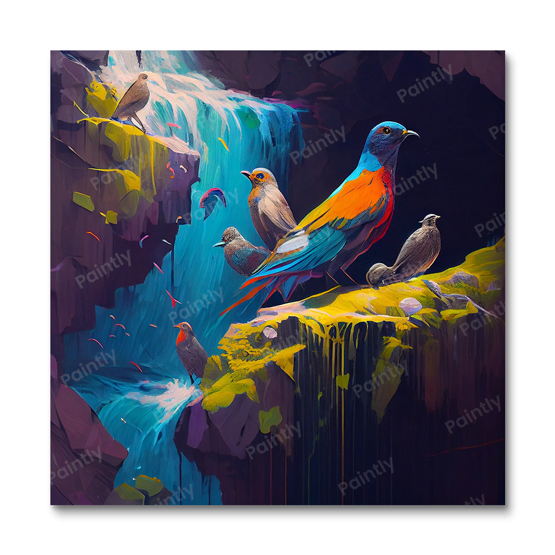 Birds by the Fall I