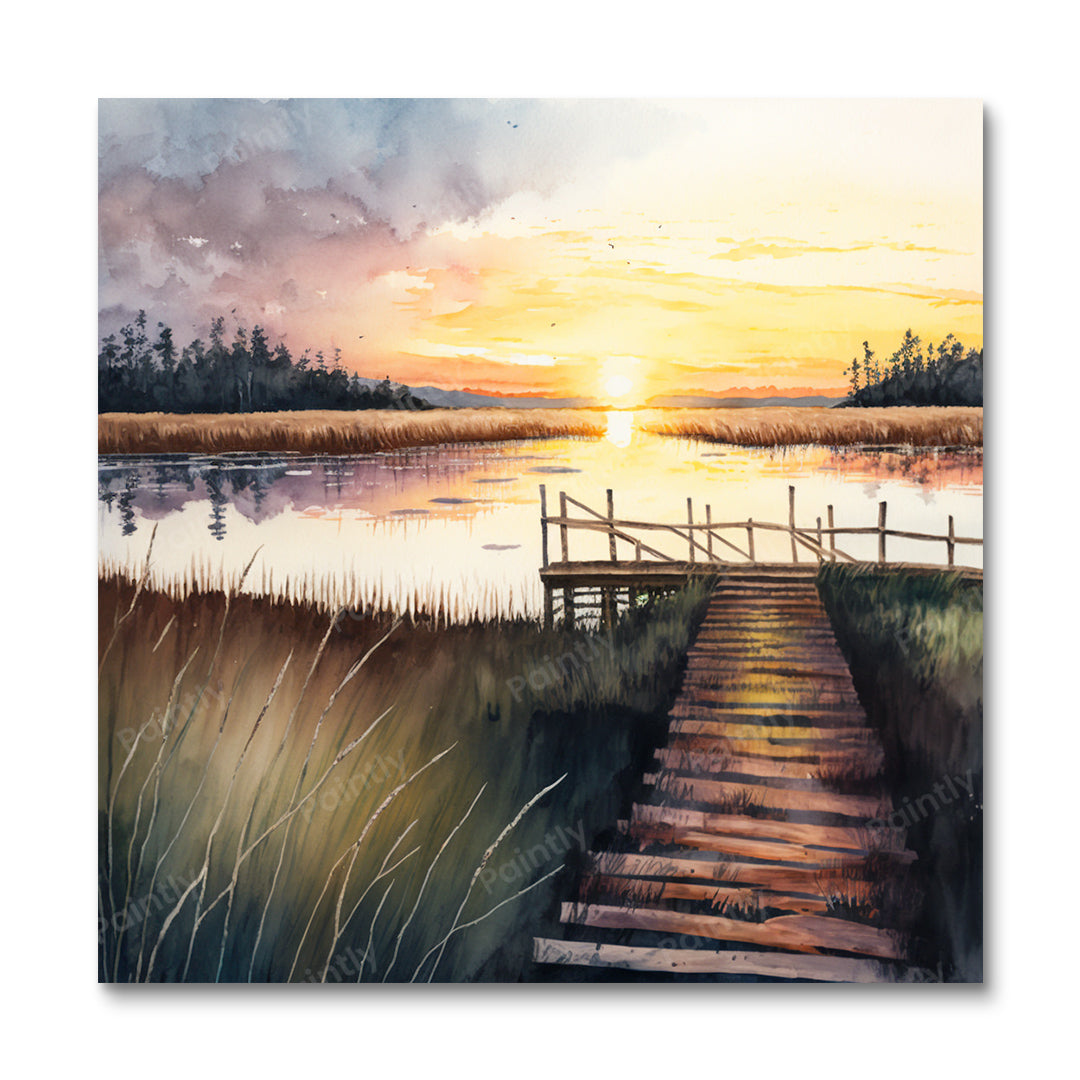 Marshy Boardwalk III