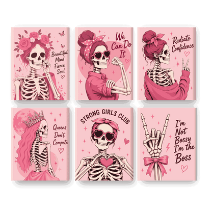 6 Mini Paintings - Fierce Soul Set