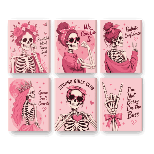 6 Mini Paintings - Fierce Soul Set