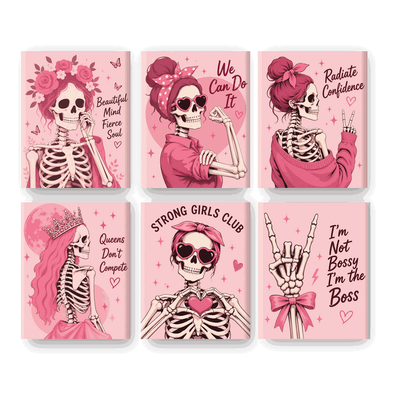 6 Mini Paintings - Fierce Soul Set