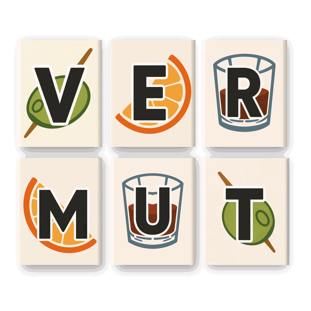 6 Mini Paintings - Vermut Set
