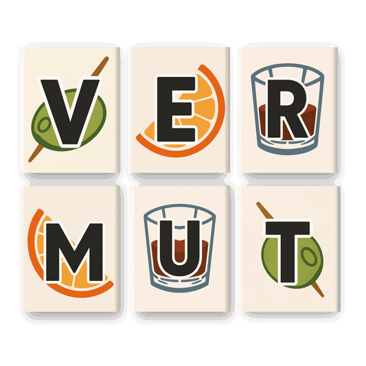 6 Mini Paintings - Vermut Set