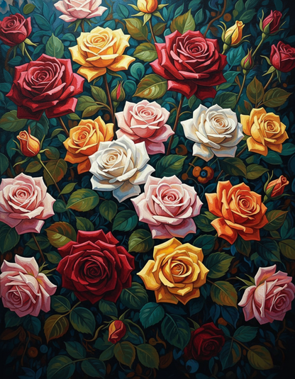 Garden of Roses (120 Colors)