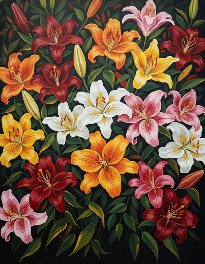 Lily Garden (120 Colors)