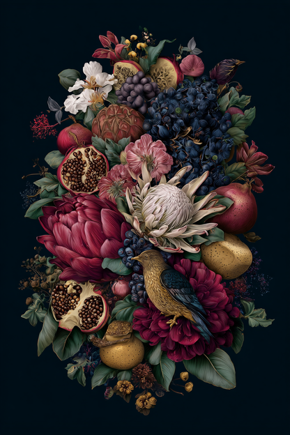 Fruit & Bloom Harmony (80 Colors)
