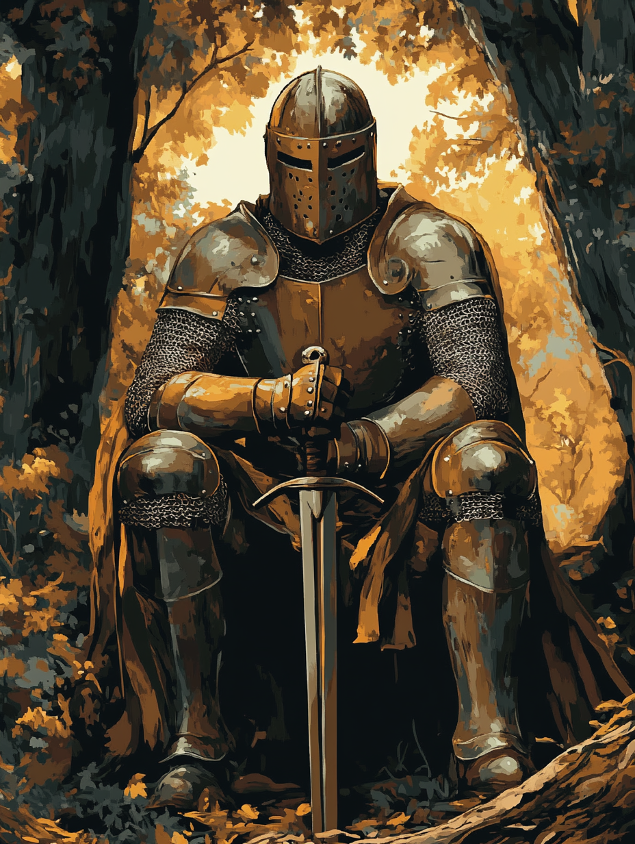 Knight at Rest