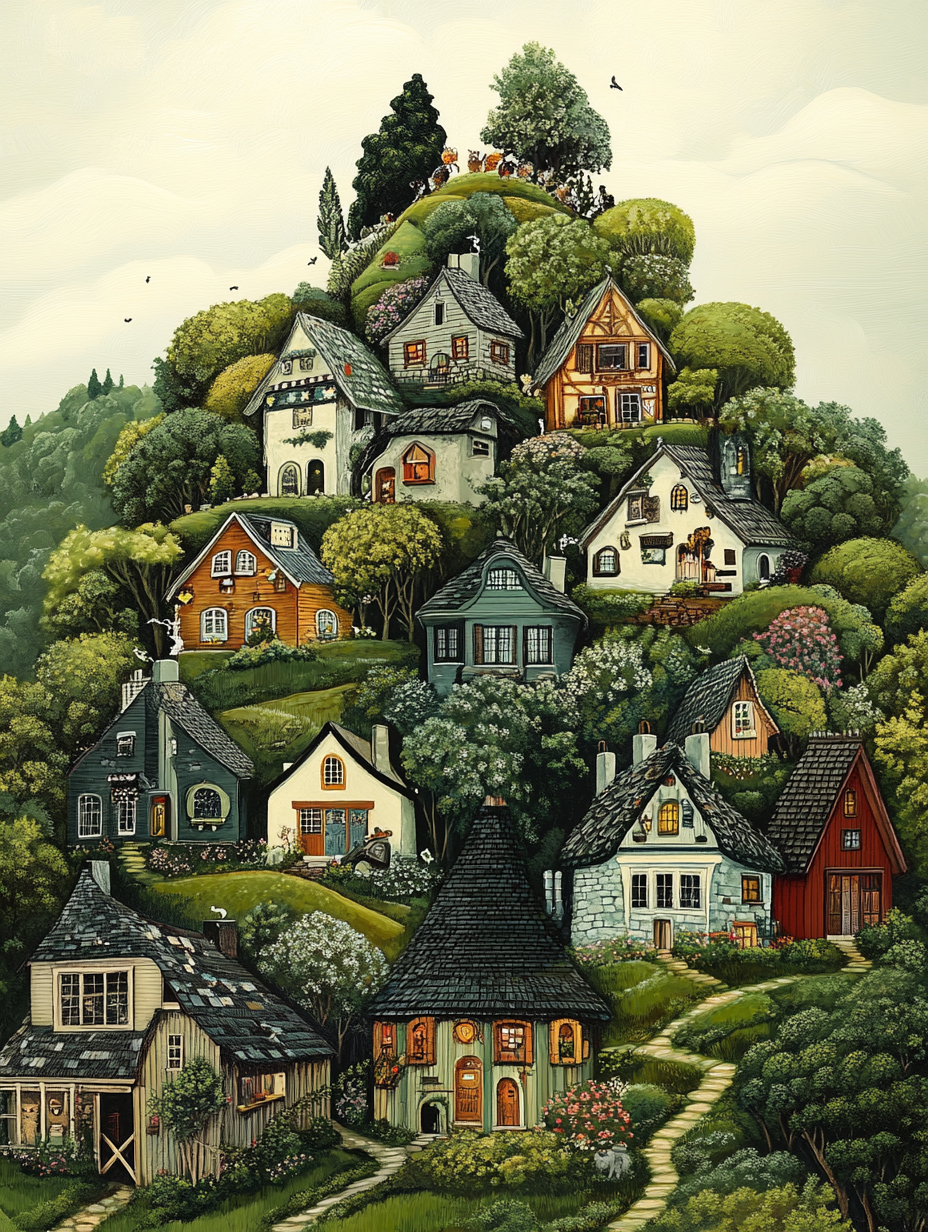Cottage Hill, Green Village