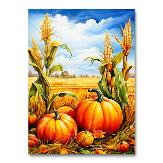 Pumpkins in the Breeze