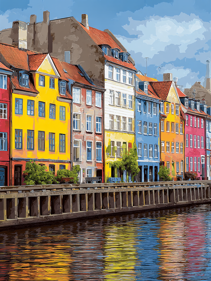 Quayside Colorful Architecture