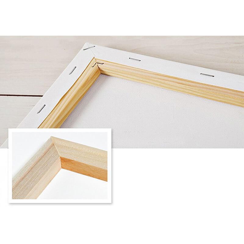 Set of 6 Wooden Frames for Mini Paintings | 6" x 8"