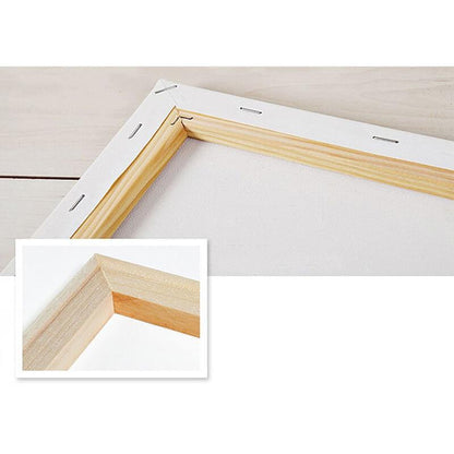 Set of 6 Wooden Frames for Mini Paintings | 6" x 8"