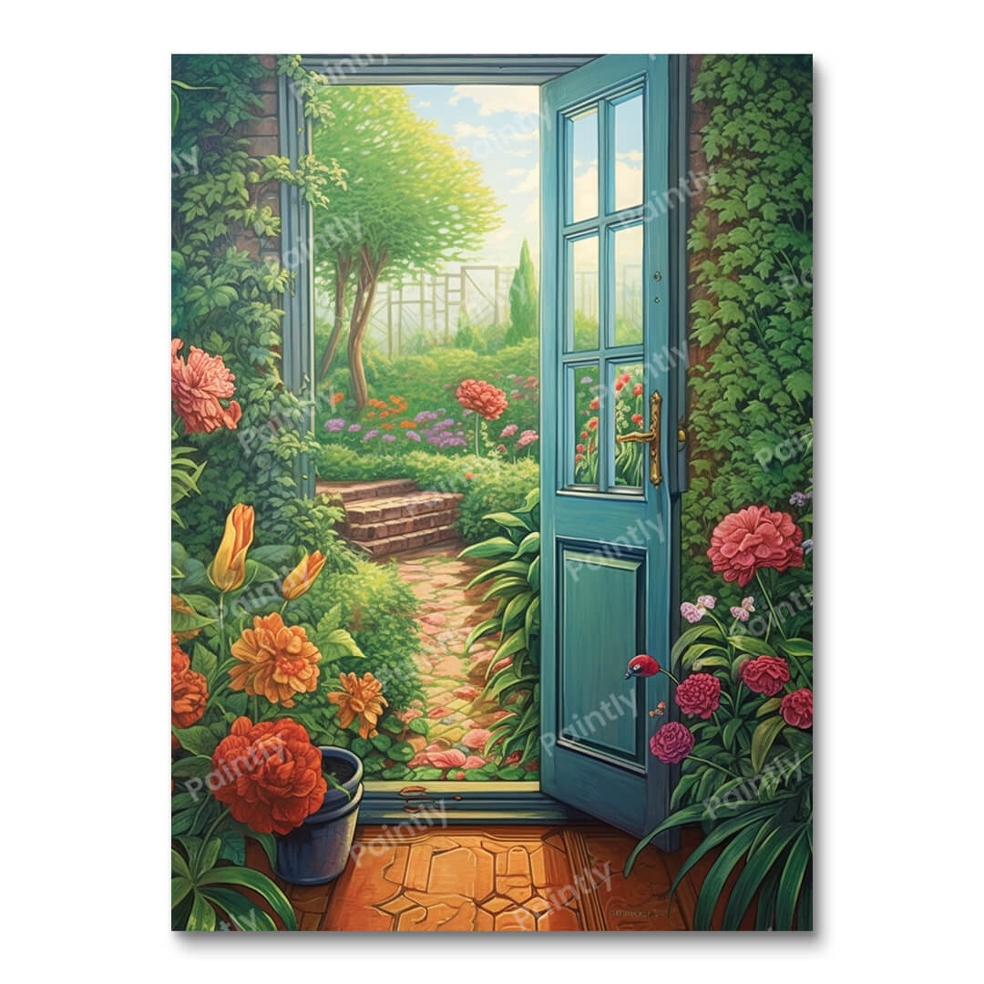 Doorway to Blossom Bliss
