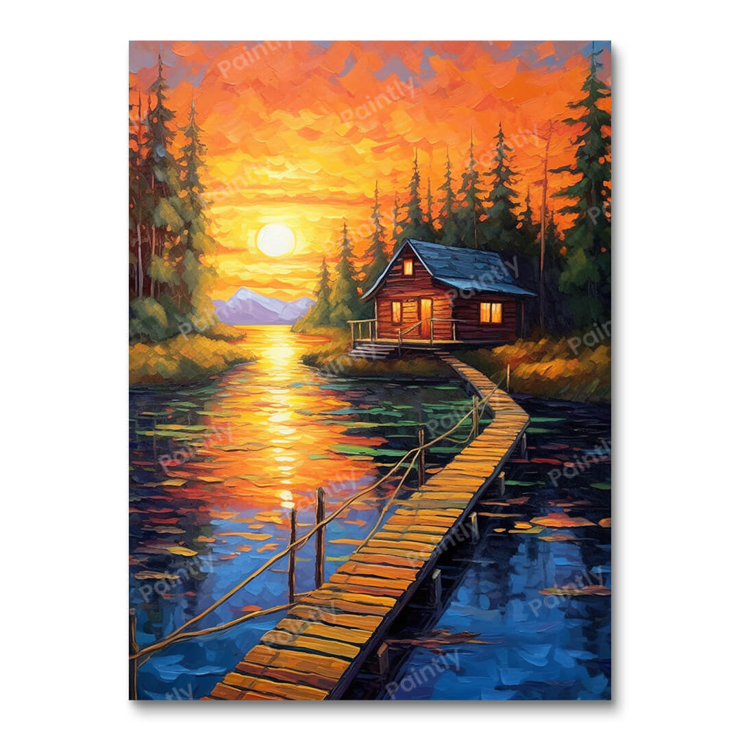 Cabin Boardwalk