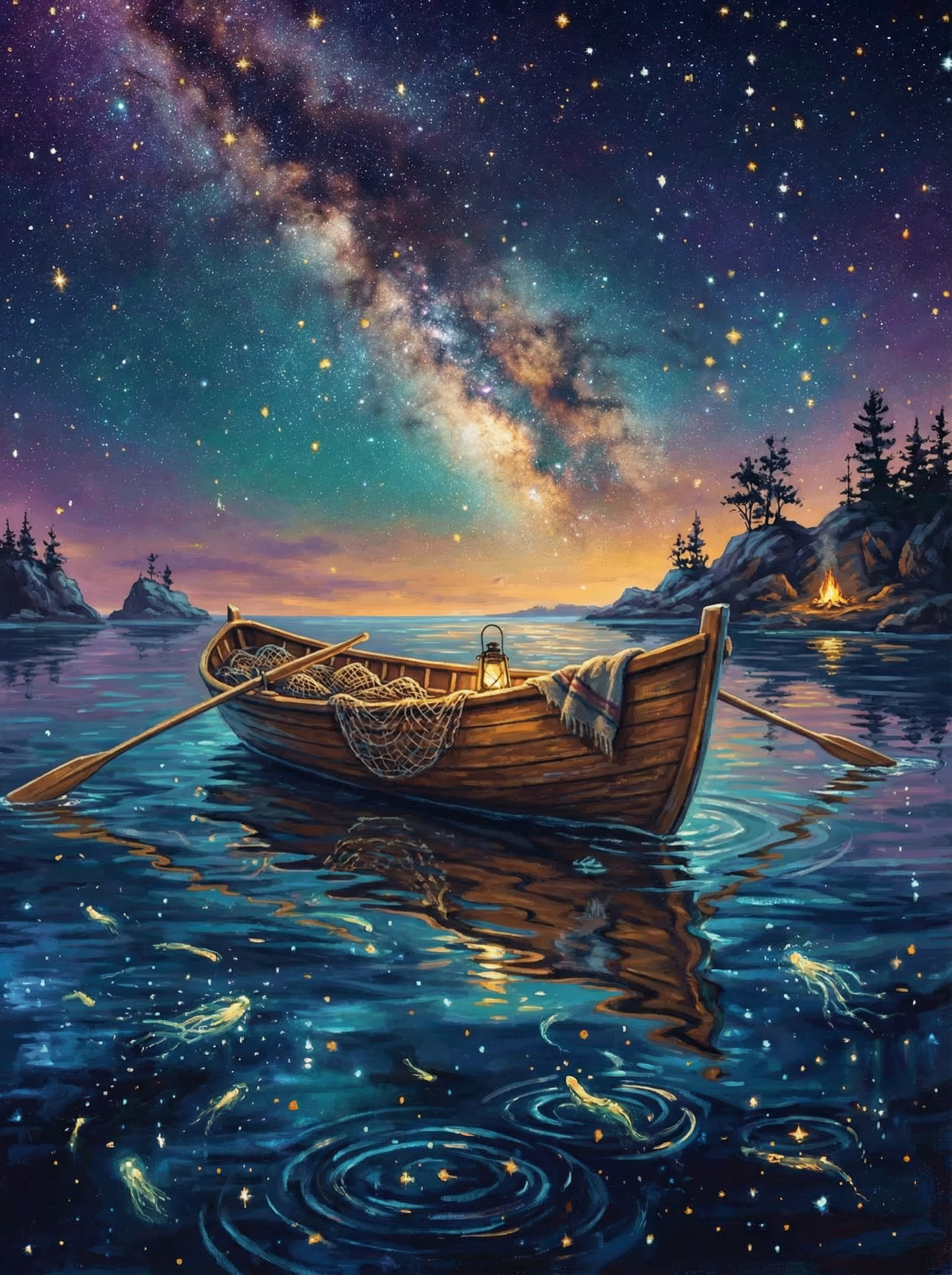 Midnight Rowboat Galaxy