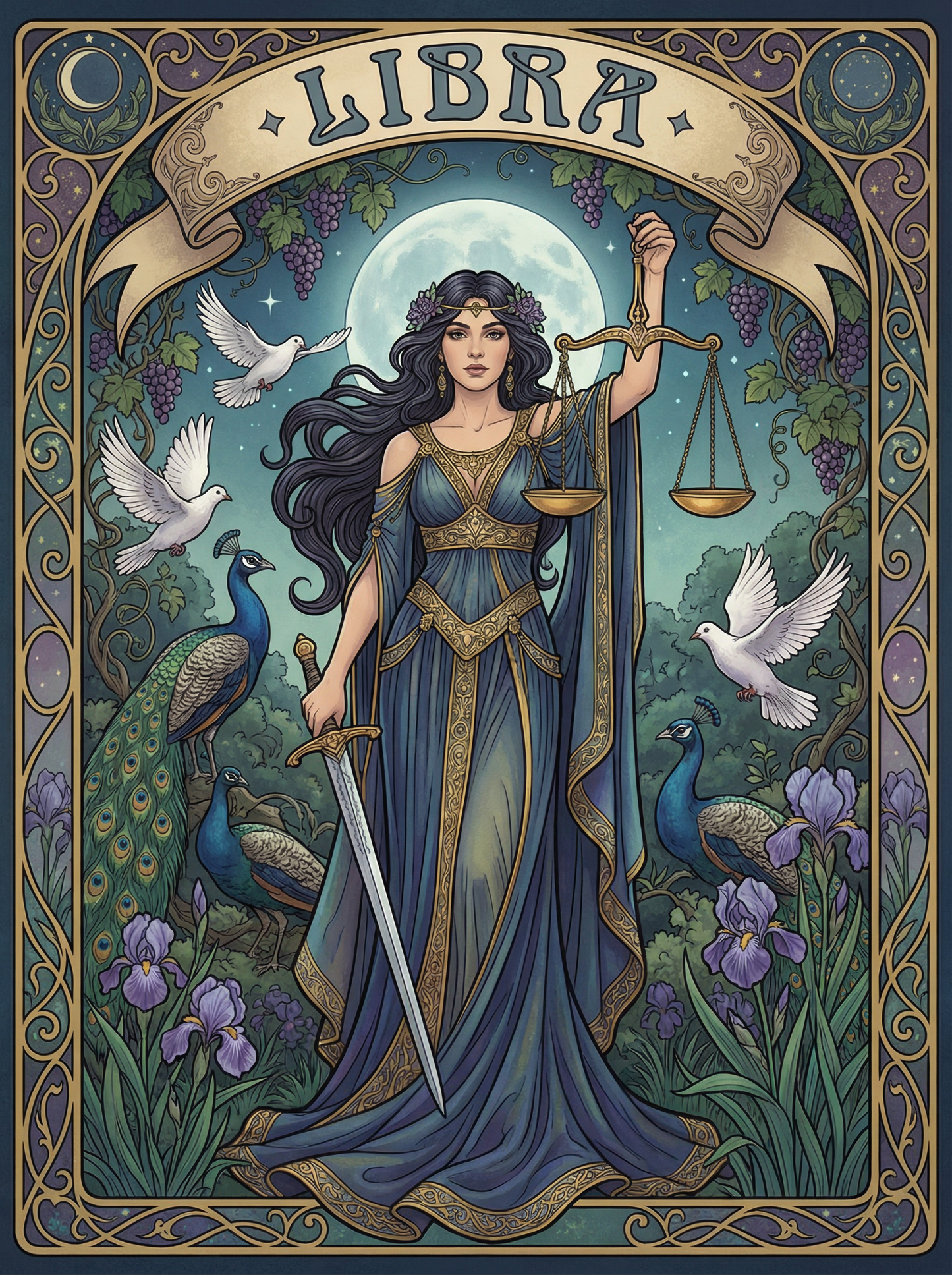 Libra Moon Balance (80 Colors)