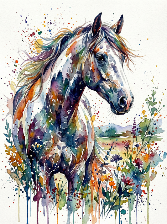 Wildflower Spirit Horse (120 Colors)