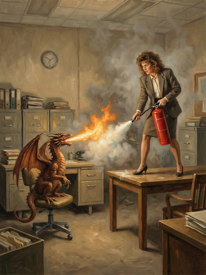 Office Dragon Crisis