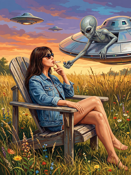 Alien Lights Cigarette Ufo (80 Colors)
