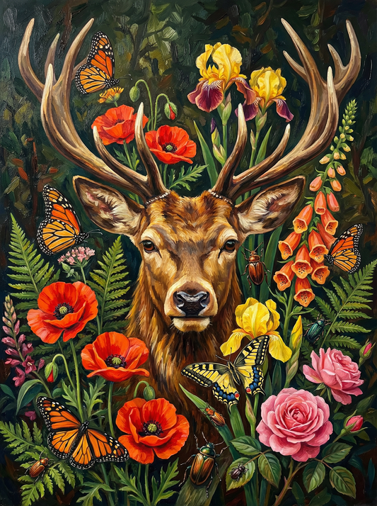 Wildflower Stag Calm (80 Colors)