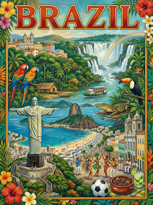 Brazilian Paradise Mosaic (80 Colors)