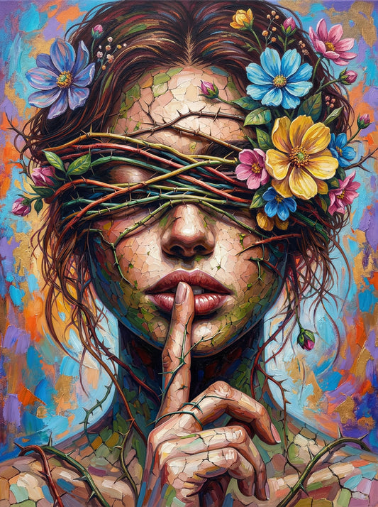 Blooming Mind Portrait (120 Colors)