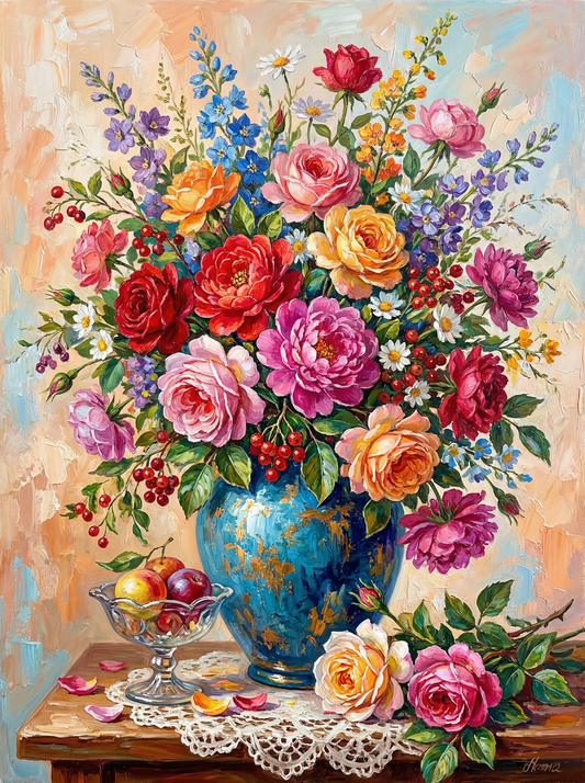 Blue Vase Garden Mix (80 Colors)
