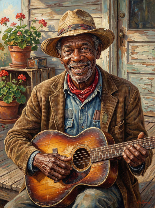 Blues Musician Vintage