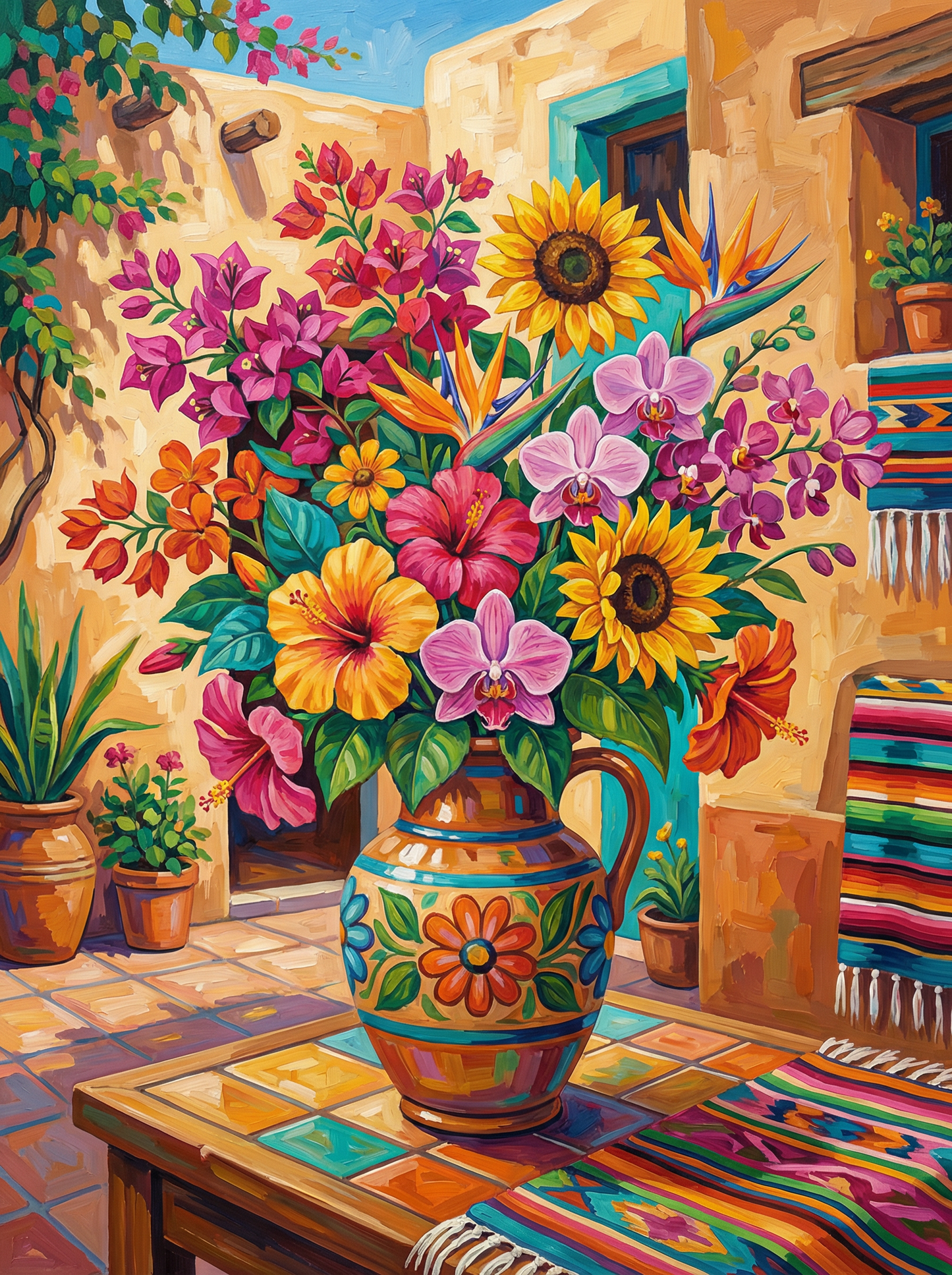 Mexican Outdoor  Bouquet (80 Colors)