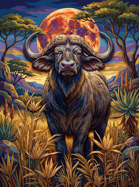 Buffalo Moon Night (80 Colors)