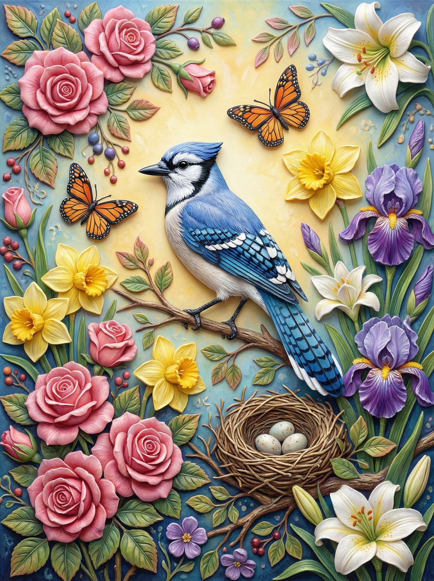 Bluejay Spring Nest