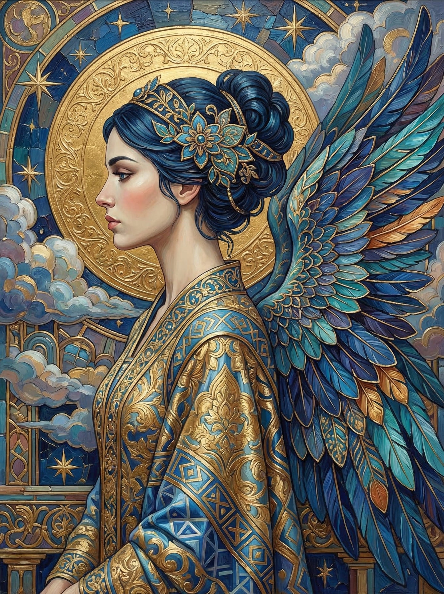 Celestial Angel With Wings (80 Colors)