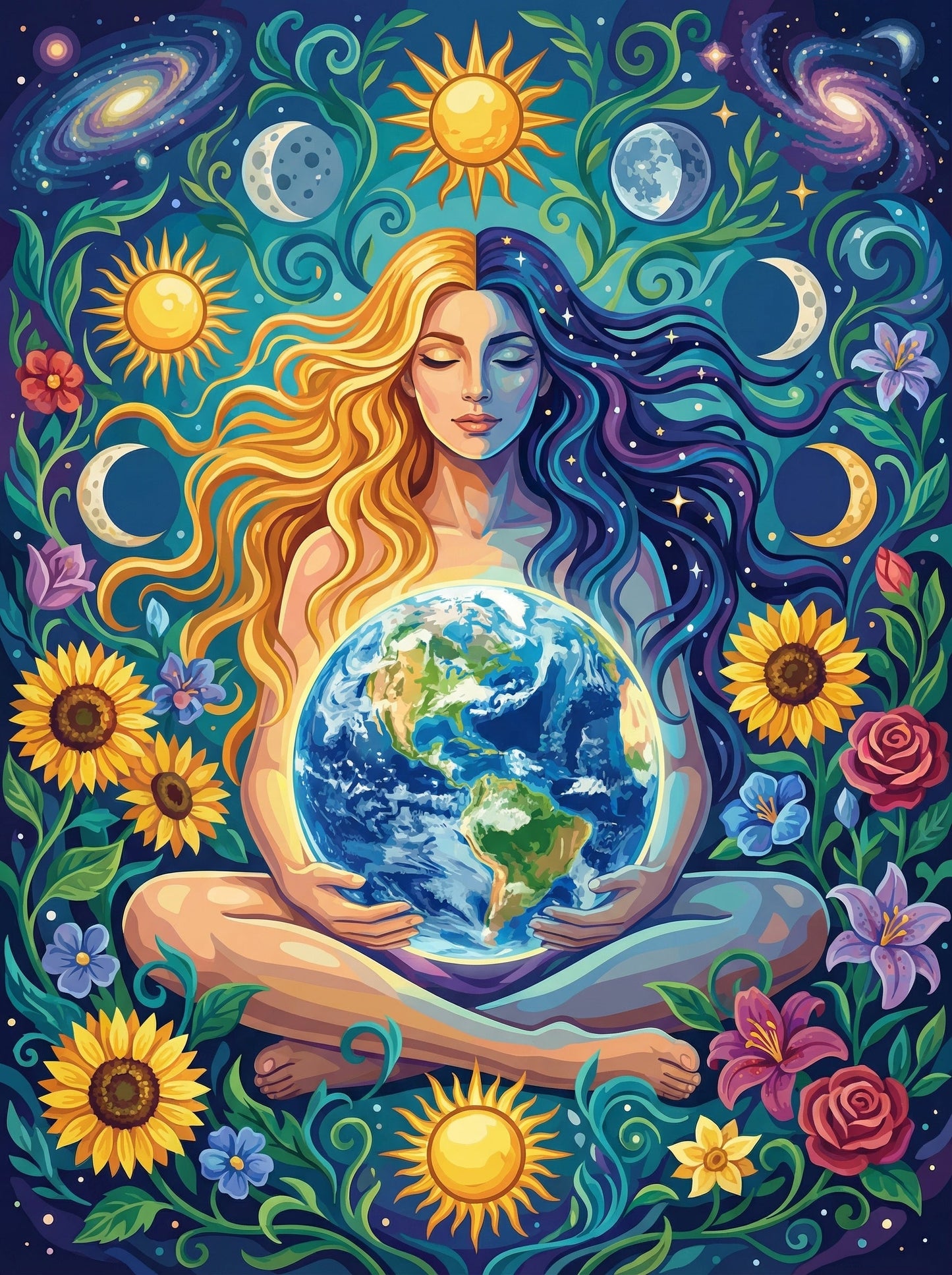 Celestial Earth Goddess (120 Colors)