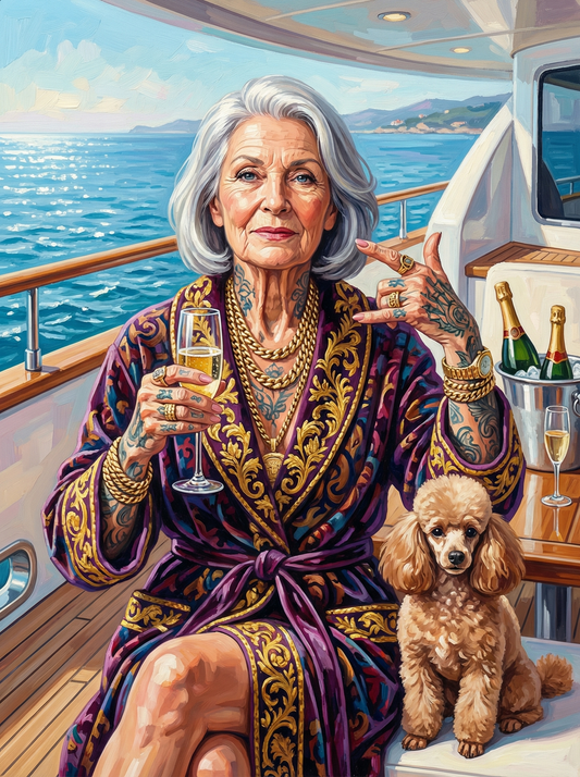 Champagne Celebration Ocean View (80 Colors)